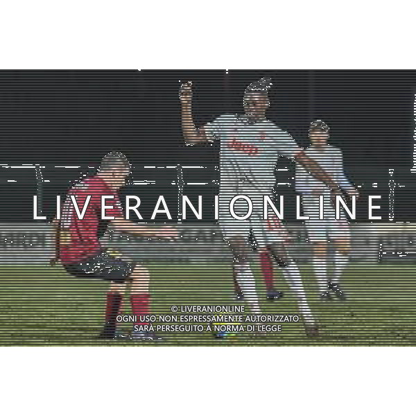 Campionato di Calcio Serie C - Lega Pro 2019/2020 Pontedera, Italia 02/02/2020 Pontedera vs Juventus U23 Nella foto: Idrissa Toure (J) supera Gianluca Barba (P) FOTO FABIO FAGIOLINI-ALESSIO MARINI-AG ALDO LIVERANI SAS