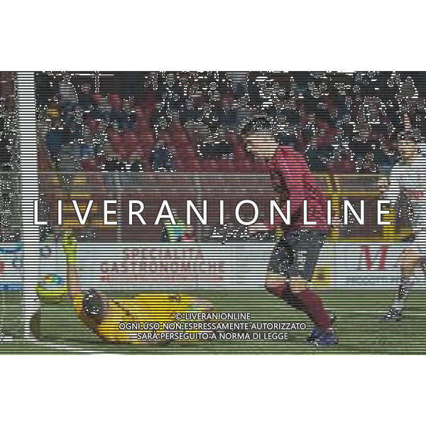 Campionato di Calcio Serie C - Lega Pro 2019/2020 Pontedera, Italia 02/02/2020 Pontedera vs Juventus U23 Nella foto: Emanuele Cicagna (P) non segna sulla respinta FOTO FABIO FAGIOLINI-ALESSIO MARINI-AG ALDO LIVERANI SAS