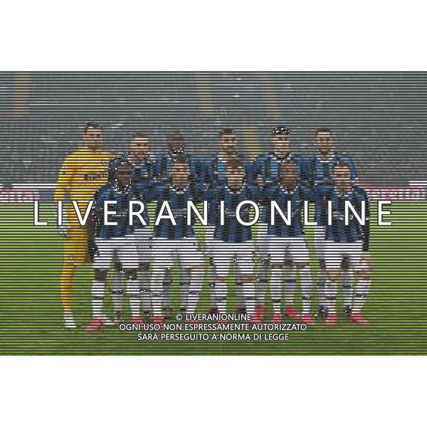 UDINESE - INTER CAMPIONATO CALCIO SERIE A TIM 02.02.2020 NELLA FOTO FORMAZIONE INTER ©PG / AGENZIA ALDO LIVERANI SAS