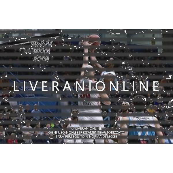 Campionato di Basket Serie A 2019/2020 Cremona, Italia 02/02/2020 Vanoli Basket Cremona vs Grissin Bon Reggio Emilia Nella foto: Wesley Saunders della Vanoli Cremona in entrata FOTO MATTEO CASONI-ALESSIO MARINI-AG ALDO LIVERANI SAS