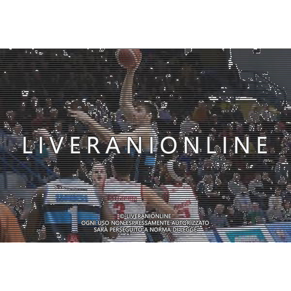 Campionato di Basket Serie A 2019/2020 Cremona, Italia 02/02/2020 Vanoli Basket Cremona vs Grissin Bon Reggio Emilia Nella foto: Gancio di Ethan Happ della Vanoli Cremona FOTO MATTEO CASONI-ALESSIO MARINI-AG ALDO LIVERANI SAS