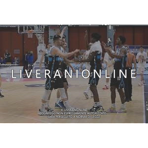 Campionato di Basket Serie A 2019/2020 Cremona, Italia 02/02/2020 Vanoli Basket Cremona vs Grissin Bon Reggio Emilia Nella foto: La Vanoli Cremona FOTO MATTEO CASONI-ALESSIO MARINI-AG ALDO LIVERANI SAS
