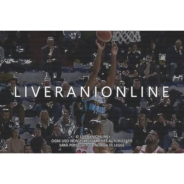 Campionato di Basket Serie A 2019/2020 Cremona, Italia 02/02/2020 Vanoli Basket Cremona vs Grissin Bon Reggio Emilia Nella foto: Wesley Saunders della Vanoli Cremona al tiro FOTO MATTEO CASONI-ALESSIO MARINI-AG ALDO LIVERANI SAS