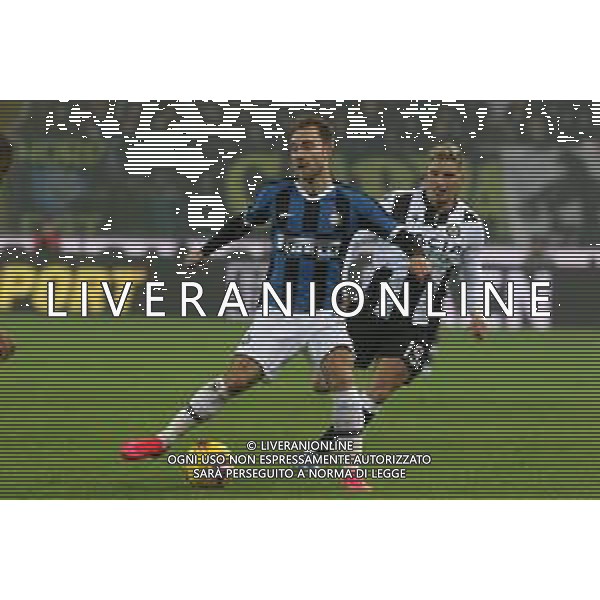 UDINESE - INTER CAMPIONATO CALCIO SERIE A TIM 02.02.2020 NELLA FOTO CHRISTIAN ERIKSEN E JENS STRYGER LARSEN ©PG / AGENZIA ALDO LIVERANI SAS