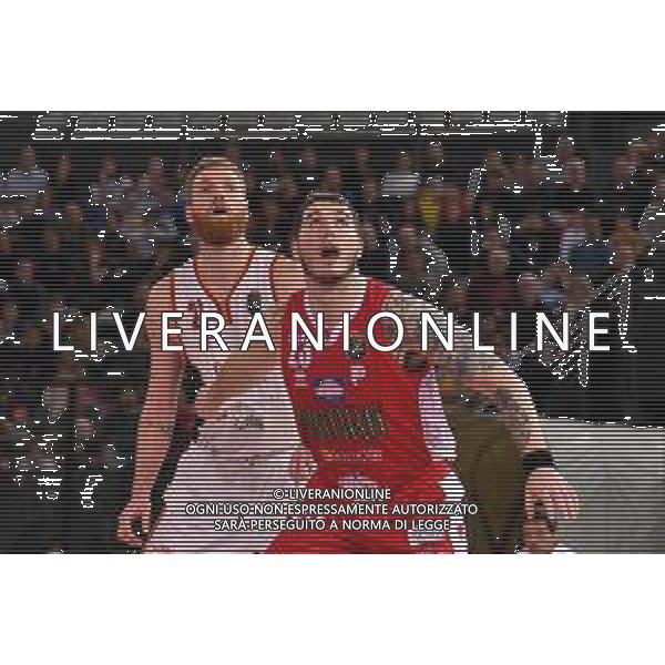 Campionato di Basket Serie A 2019/2020 Roma, Italia 02/02/2020 Virtus Roma vs OriOra Pistoia Nella foto: Giovanni PINI ala (Virtus Roma) e Justin Johnson (OriOra Pistoia) FOTO CARLO CAPPUCCITTI-ALESSIO MARINI-AG ALDO LIVERANI SAS