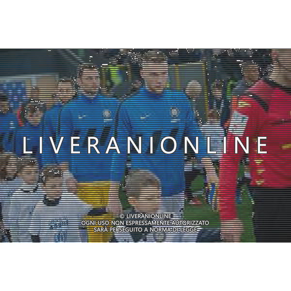 Campionato di Calcio Serie A 2019/2020 Udine, Italia 02/02/2020 Udinese Calcio vs FC Inter Nella foto: entrata dell\' Inter ©LM/ALESSIO MARINI / AGENZIA ALDO LIVERANI SAS