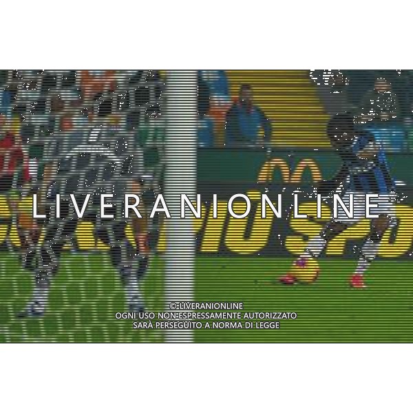 Campionato di Calcio Serie A 2019/2020 Udine, Italia 02/02/2020 Udinese Calcio vs FC Inter Nella foto: tiro di Moses Victor dell\' Inter ©LM/ALESSIO MARINI / AGENZIA ALDO LIVERANI SAS