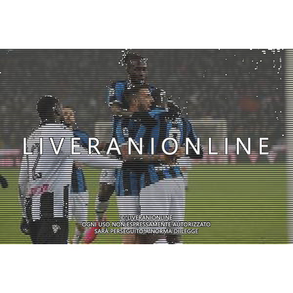 UDINESE - INTER CAMPIONATO CALCIO SERIE A TIM 02.02.2020 NELLA FOTO ESULTANZA DOPO IL GOL SU RIGORE DI ROMELU LUKAKU - ABBRACCIO ©PG / AGENZIA ALDO LIVERANI SAS
