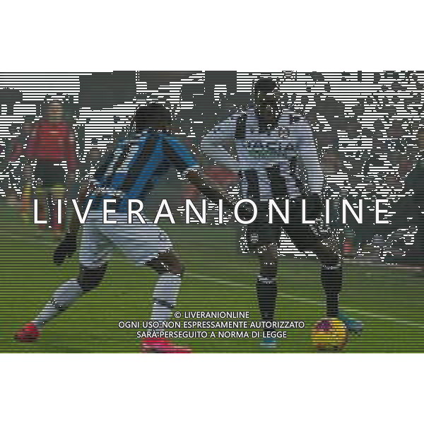 Campionato di Calcio Serie A 2019/2020 Udine, Italia 02/02/2020 Udinese Calcio vs FC Inter Nella foto: 12 Sema Ken dell\'Udinese Calcio e Moses Victor dell\' Inter ©LM/ALESSIO MARINI / AGENZIA ALDO LIVERANI SAS