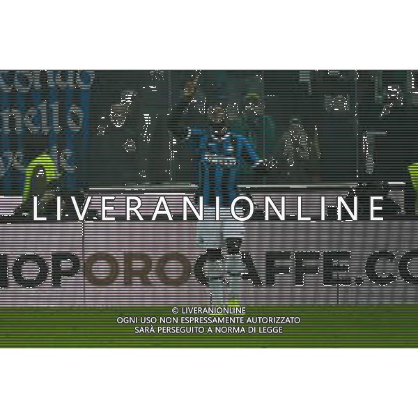 Campionato di Calcio Serie A 2019/2020 Udine, Italia 02/02/2020 Udinese Calcio vs FC Inter Nella foto: Romelu Lukaku dell\' Inter celebra il goal ©LM/ALESSIO MARINI / AGENZIA ALDO LIVERANI SAS