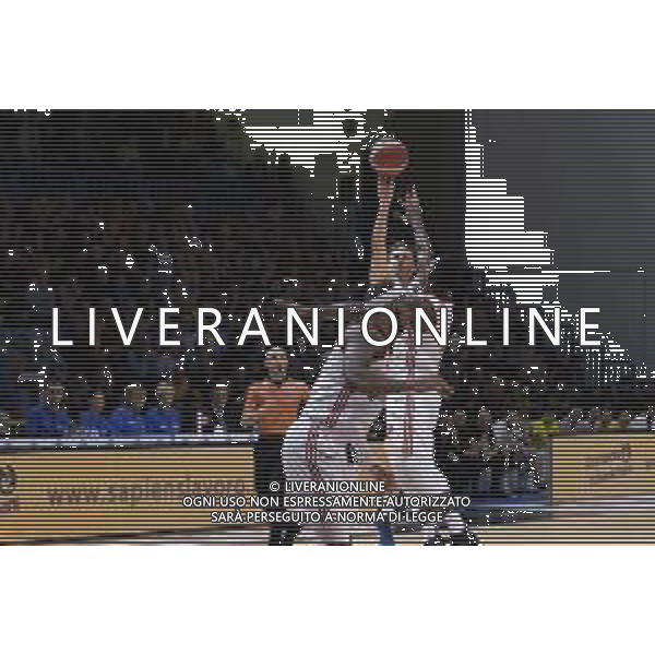 Campionato di Basket Serie A 2019/2020 Cremona, Italia 02/02/2020 Vanoli Basket Cremona vs Grissin Bon Reggio Emilia Nella foto: Tiro da e punti di Trevis Diener della Vanoli Cremona FOTO MATTEO CASONI-ALESSIO MARINI-AG ALDO LIVERANI SAS
