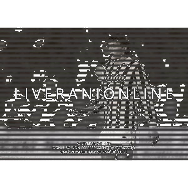 28-02-1990 TORINO FINALE DI ANDATA DI COPPA ITALIA JUVENTUS MILAN 0-0 NELLA FOTO DARIO BONETTI AG ALDO LIVERANI SAS