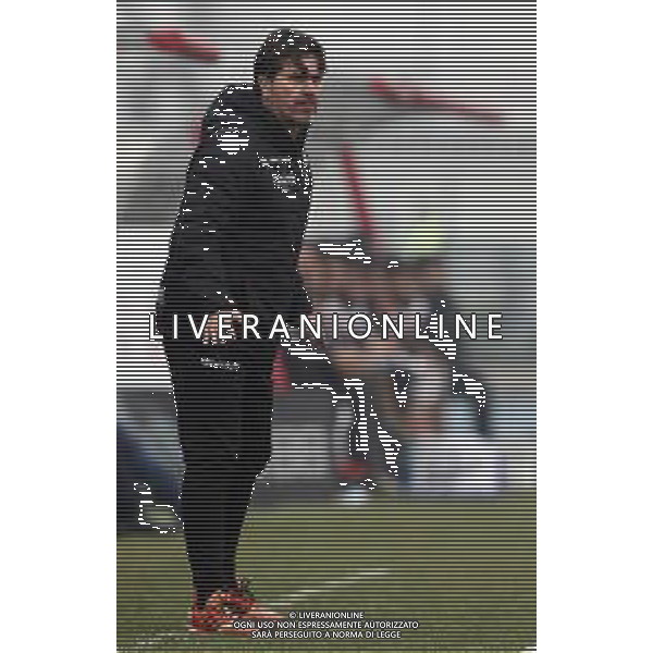 Rimini - Carpi Campionato di calcio serie C girone B 02/02/2020 nella foto: Allenatore Riolfo Giancarlo(Carpi f.c. 1909) ©Claudio Zamagni/Agenzia Aldo Liverani / AGENZIA ALDO LIVERANI SAS