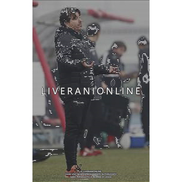 Rimini - Carpi Campionato di calcio serie C girone B 02/02/2020 nella foto: Allenatore Riolfo Giancarlo(Carpi f.c. 1909) ©Claudio Zamagni/Agenzia Aldo Liverani / AGENZIA ALDO LIVERANI SAS