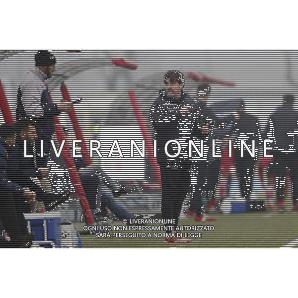 Rimini - Carpi Campionato di calcio serie C girone B 02/02/2020 nella foto: Allenatore Riolfo Giancarlo(Carpi f.c. 1909) ©Claudio Zamagni/Agenzia Aldo Liverani / AGENZIA ALDO LIVERANI SAS