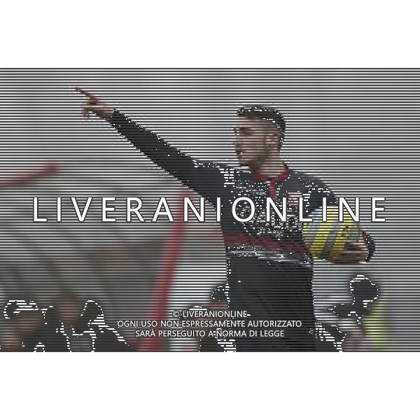 Rimini - Carpi Campionato di calcio serie C girone B 02/02/2020 nella foto: Sarzi Puttini Daniele(Carpi f.c. 1909) ©Claudio Zamagni/Agenzia Aldo Liverani / AGENZIA ALDO LIVERANI SAS