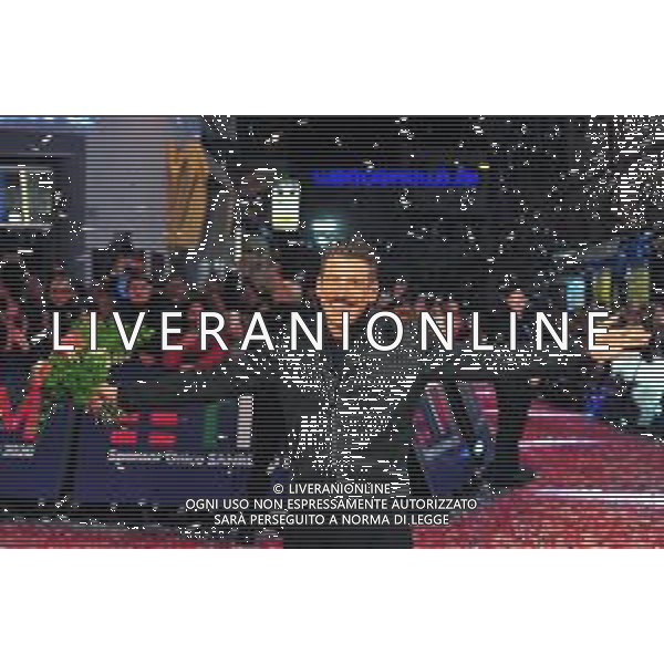 Foto: Aldo Liverani 03/02/2020 Sanremo (Italia) Spettacolo Red carpet 70\' Festival di Sanremo Teatro Ariston Nella foto: Francesco Gabbani Photo: Aldo Liverani 03 February 2020 Sanremo (Italy) Entertainment Red carpet of 70\' Festival Sanremo In the pic: Francesco Gabbani