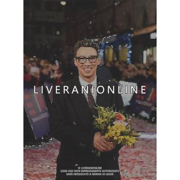 Foto: Aldo Liverani 03/02/2020 Sanremo (Italia) Spettacolo Red carpet 70\' Festival di Sanremo Teatro Ariston Nella foto: Paolo Jannacci Photo: Aldo Liverani 03 February 2020 Sanremo (Italy) Entertainment Red carpet of 70\' Festival Sanremo In the pic: Paolo Jannacci