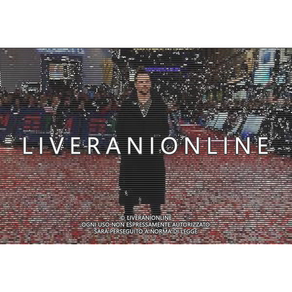 Foto: Aldo Liverani 03/02/2020 Sanremo (Italia) Spettacolo Red carpet 70\' Festival di Sanremo Teatro Ariston Nella foto: Enrico Nigiotti Photo: Aldo Liverani 03 February 2020 Sanremo (Italy) Entertainment Red carpet of 70\' Festival Sanremo In the pic: Enrico Nigiotti