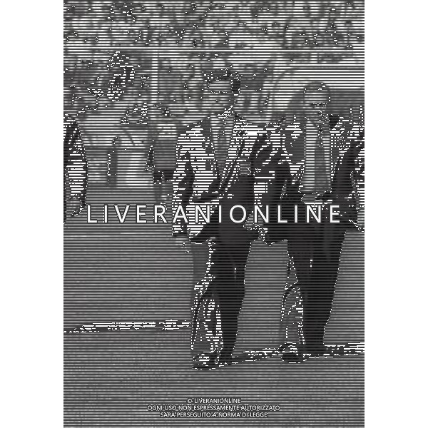07-04-1991 GENOVA CAMPIONATO DI CALCIO SERIE A SAMPDORIA CAGLIARI 2-2 NELLA FOTO CLAUDIO RANIERI ALLENATORE CAGLIARI CALCIO AG ALDO LIVERANI SAS