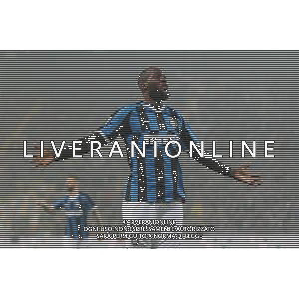 UDINE 02-02-2020 CAMPIONATO CALCIO SERIE A TIM 2019/2020 UDINESE VS INTER NELLA FOTO:ESULTANZA DI LUKAKU ROMELU FOTO P. G/AG.ALDO LIVERANI