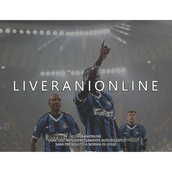 UDINE 02-02-2020 CAMPIONATO CALCIO SERIE A TIM 2019/2020 UDINESE VS INTER NELLA FOTO:ESULTANZA DI LUKAKU ROMELU FOTO P. G/AG.ALDO LIVERANI