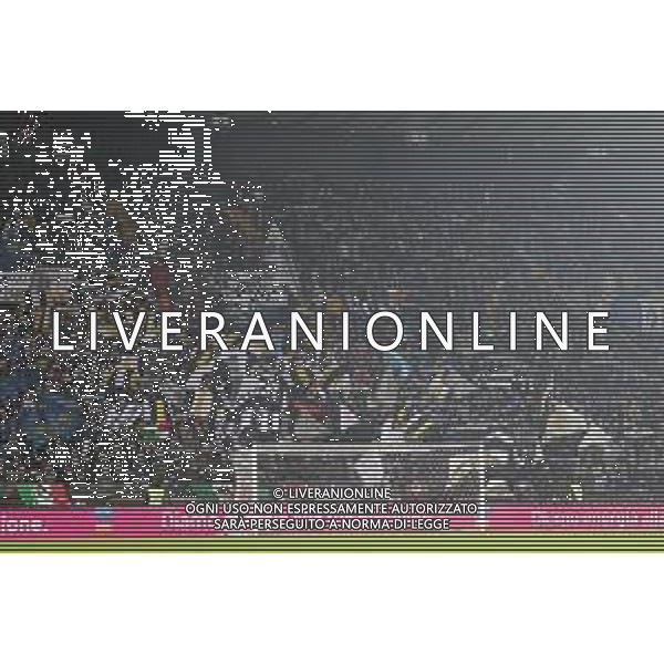 UDINE 02-02-2020 CAMPIONATO CALCIO SERIE A TIM 2019/2020 UDINESE VS INTER NELLA FOTO:CURVA DELL\'UDINESE FOTO P. G/AG.ALDO LIVERANI