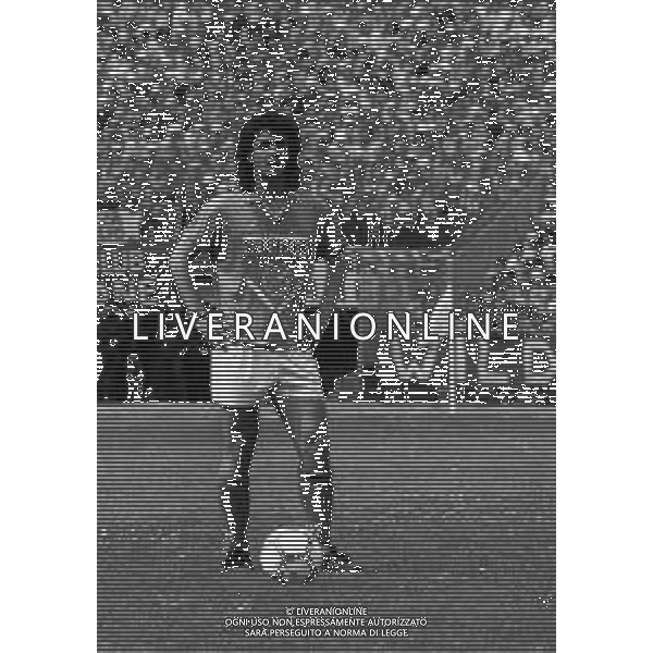 10-05-1987 BRESCIA CAMPIONATO DI CALCIO SERIE A BRESCIA ASCOLI 1-2 NELLA FOTO EVARISTO BECCALOSSI AG ALDO LIVERANI SAS