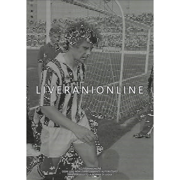10-09-1989 TORINO CAMPIONATO DI CALCIO SERIE A JUVENTUS ASCOLI 3-1 NELLA FOTO ALEKSANDR ZAVAROV AG ALDO LIVERANI SAS