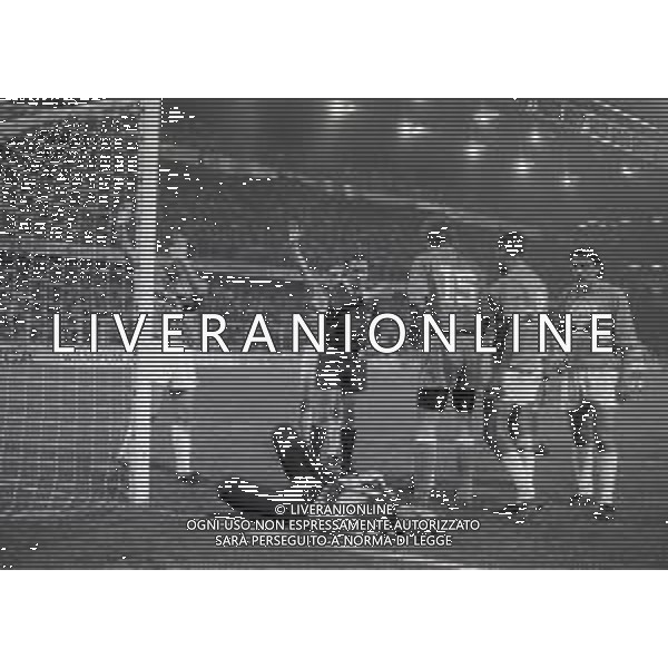 20-03-1991 GENOVA COPPA DELLE COPPE QUARTI DI FINALE RITORNO SAMPDORIA LEGIA VARSAVIA 2-2 NELLA FOTO ARBITRO Wieland Ziller AG ALDO LIVERANI SAS