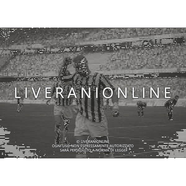 13-09-1992 TORINO CAMPIONATO DI CALCIO SERIE A JUVENTUS ATALANTA 4-1 NELLA FOTO ESULTANZA GIOCATORI JUVENTUS DOPO IL GOAL AG ALDO LIVERANI SAS