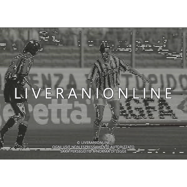 13-09-1992 TORINO CAMPIONATO DI CALCIO SERIE A JUVENTUS ATALANTA 4-1 NELLA FOTO ANDREAS MOLLER AG ALDO LIVERANI SAS