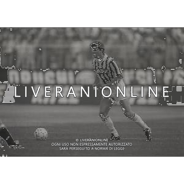 13-09-1992 TORINO CAMPIONATO DI CALCIO SERIE A JUVENTUS ATALANTA 4-1 NELLA FOTO ANDREAS MOLLER AG ALDO LIVERANI SAS