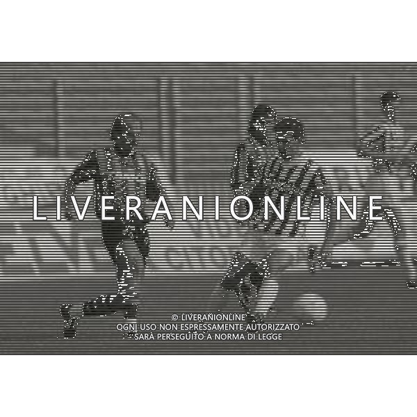 13-09-1992 TORINO CAMPIONATO DI CALCIO SERIE A JUVENTUS ATALANTA 4-1 NELLA FOTO ALEMAO- ROBERTO BAGGIO AG ALDO LIVERANI SAS