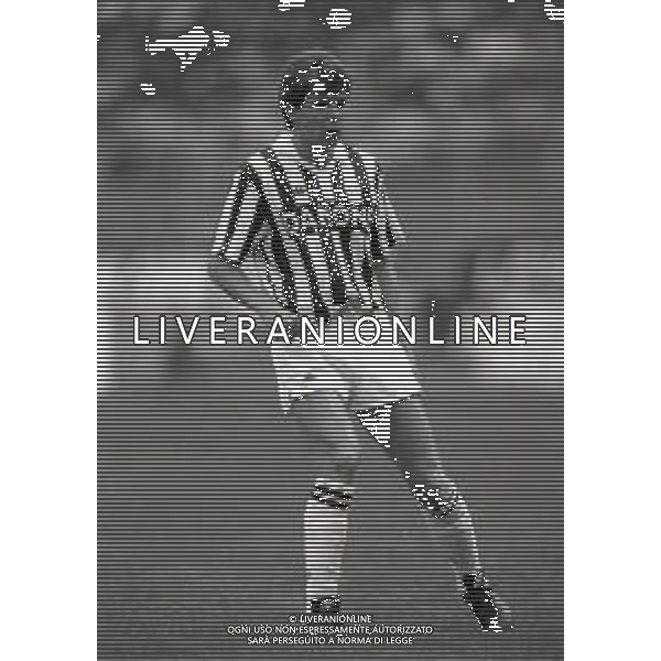 13-09-1992 TORINO CAMPIONATO DI CALCIO SERIE A JUVENTUS ATALANTA 4-1 NELLA FOTO ANDREAS MOLLER AG ALDO LIVERANI SAS