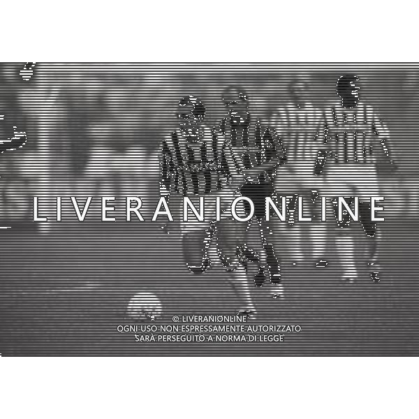 13-09-1992 TORINO CAMPIONATO DI CALCIO SERIE A JUVENTUS ATALANTA 4-1 NELLA FOTO PAOLO DI CANIO AG ALDO LIVERANI SAS