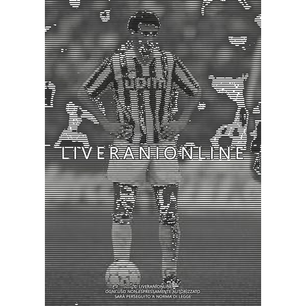 08-04-1990 TORINO CAMPIONATO DI CALCIO DI SERIE A JUVENTUS CREMONESE 4-0 NELLA FOTO ANGELO ALESSIO AG ALDO LIVERANI SAS