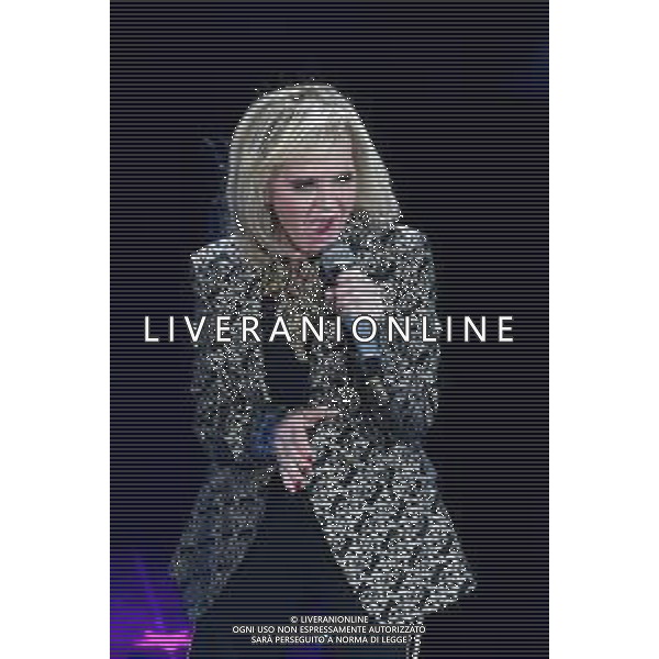 Foto: Aldo Liverani 04/02/2020 Sanremo (Italia) Spettacolo Serata n\'1 - 70\' Festival di Sanremo Teatro Ariston Nella foto: Rita Pavone Photo: Aldo Liverani 04 February 2020 Sanremo (Italy) Entertainment Day 1 of 70\' Festival Sanremo In the pic: Rita Pavone