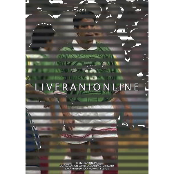 16-12-1997 -FIFA Confederations Cup Saudi Arabia -BRASILE MESSICO 3-2 NELLA FOTO PARDO PAVEL AG ALDO LIVERANI SAS