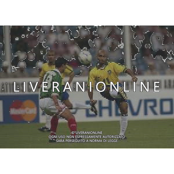 16-12-1997 -FIFA Confederations Cup Saudi Arabia -BRASILE MESSICO 3-2 NELLA FOTO ROMARIO AG ALDO LIVERANI SAS