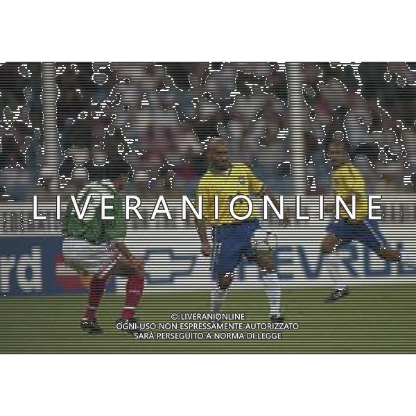 16-12-1997 -FIFA Confederations Cup Saudi Arabia -BRASILE MESSICO 3-2 NELLA FOTO ROMARIO AG ALDO LIVERANI SAS