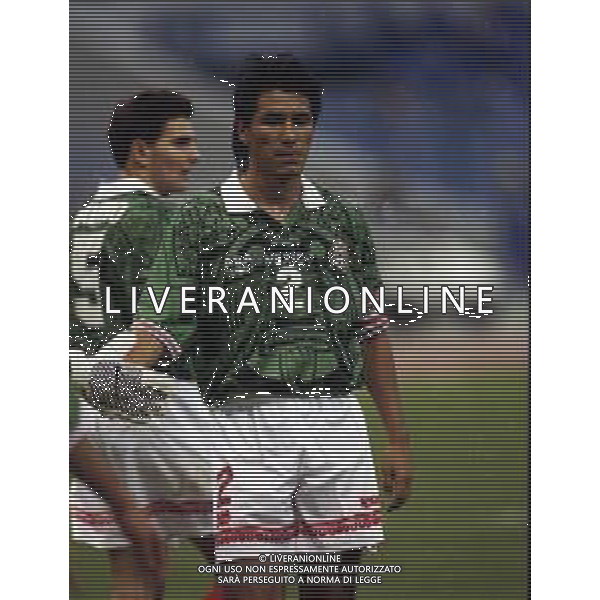 14-12-1997 FIFA Confederations Cup Saudi Arabia ARABIA SAUDITA-MESSICO 0-5 NELLA FOTO SUAREZ Claudio AG ALDO LIVERANI SAS