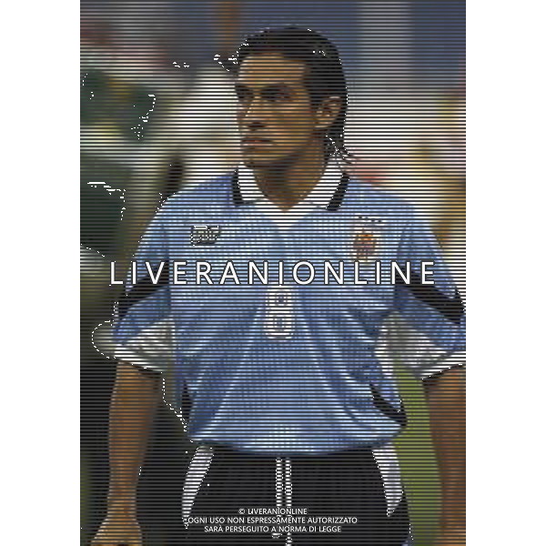 13-12-1997 FIFA Confederations Cup Saudi Arabia EMIRATI ARABI- URUGUAY 0-2 NELLA FOTO VESPA Liber AG ALDO LIVERANI SAS
