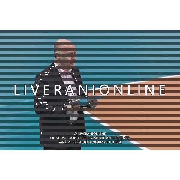 Volley Champions League Women 2019/2020 Siena, Italia 05/02/2020 Savino Del Bene Scandicci vs Vakifbank Istanbul Nella foto: Luca Cristofari (allenatore Savino Del Bene Scandicci) ©Lisa Guglielmi - Alessio Marini / AGENZIA ALDO LIVERANI SAS