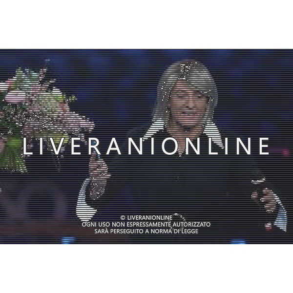 Foto: Aldo Liverani 05/02/2020 Sanremo (Italia) Spettacolo Serata n\'2 - 70\' Festival di Sanremo Teatro Ariston Nella foto: Fiorello Photo: Aldo Liverani 05 February 2020 Sanremo (Italy) Entertainment Day 2 of 70\' Festival Sanremo In the pic: Fiorello