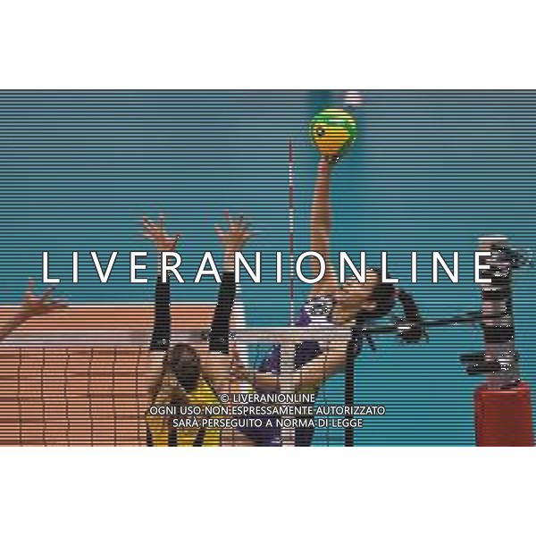 Volley Champions League Women 2019/2020 Siena, Italia 05/02/2020 Savino Del Bene Scandicci vs Vakifbank Istanbul Nella foto: Samantha Bricio (Savino Del Bene Scandicci) ©Lisa Guglielmi - Alessio Marini / AGENZIA ALDO LIVERANI SAS