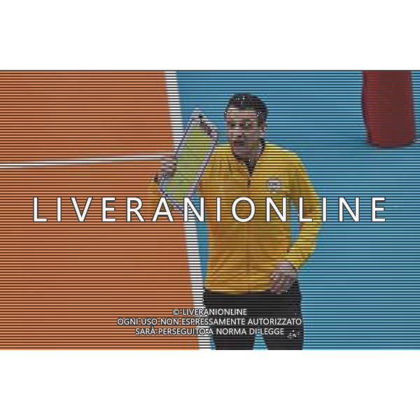 Volley Champions League Women 2019/2020 Siena, Italia 05/02/2020 Savino Del Bene Scandicci vs Vakifbank Istanbul Nella foto: Giovanni Guidetti (allenatore VakifBank Istanbul) ©Lisa Guglielmi - Alessio Marini / AGENZIA ALDO LIVERANI SAS