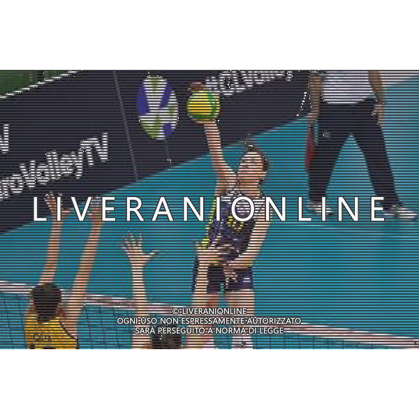 Volley Champions League Women 2019/2020 Siena, Italia 05/02/2020 Savino Del Bene Scandicci vs Vakifbank Istanbul Nella foto: Lonneke Sloetjes (Savino Del Bene Scandicci) ©Lisa Guglielmi - Alessio Marini / AGENZIA ALDO LIVERANI SAS