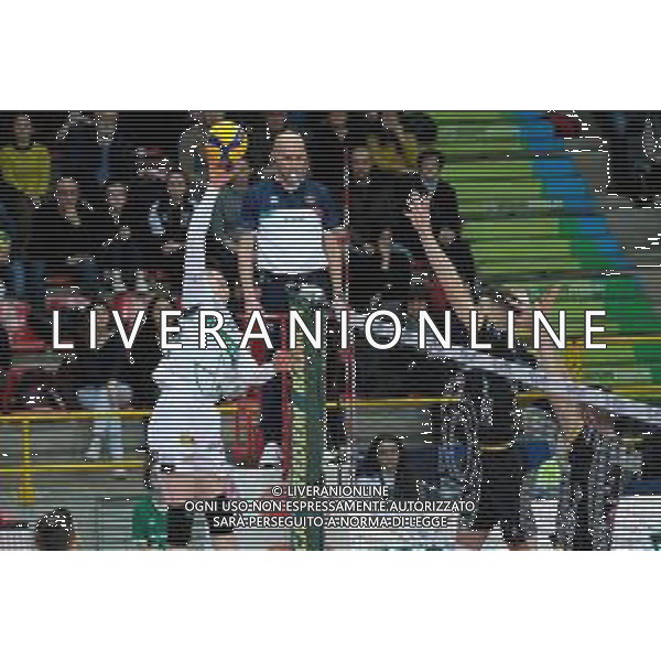 Campionato di Volley Superlega Serie A 2019/2020 Verona, Italia 05/02/2020 Calzedonia Verona - Kioene Padova Nella foto: Yuki Ishikawa (14) Kioene Padova in schicciata. ©Roberto Tommasini - Alessio Marini / AGENZIA ALDO LIVERANI SAS