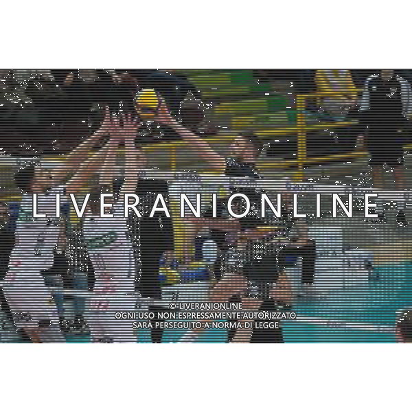 Campionato di Volley Superlega Serie A 2019/2020 Verona, Italia 05/02/2020 Calzedonia Verona - Kioene Padova Nella foto: Enrico Cester (12) Calzedonia Verona ©Roberto Tommasini - Alessio Marini / AGENZIA ALDO LIVERANI SAS